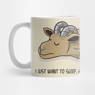 Lazy goat Mug